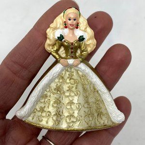Holiday Barbie Hallmark 1996 Mattel Pin/Brooch
